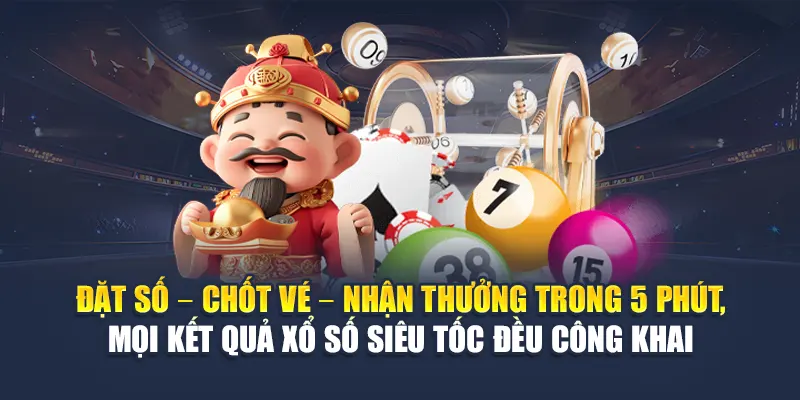 Xổ Số Siêu Tốc 78WIN Quay Mỗi 5 Phút, Thắng Nhanh Gọn 6 Đặt số – chốt vé – nhận thưởng trong 5 phút, mọi kết quả xổ số siêu tốc đều công khai